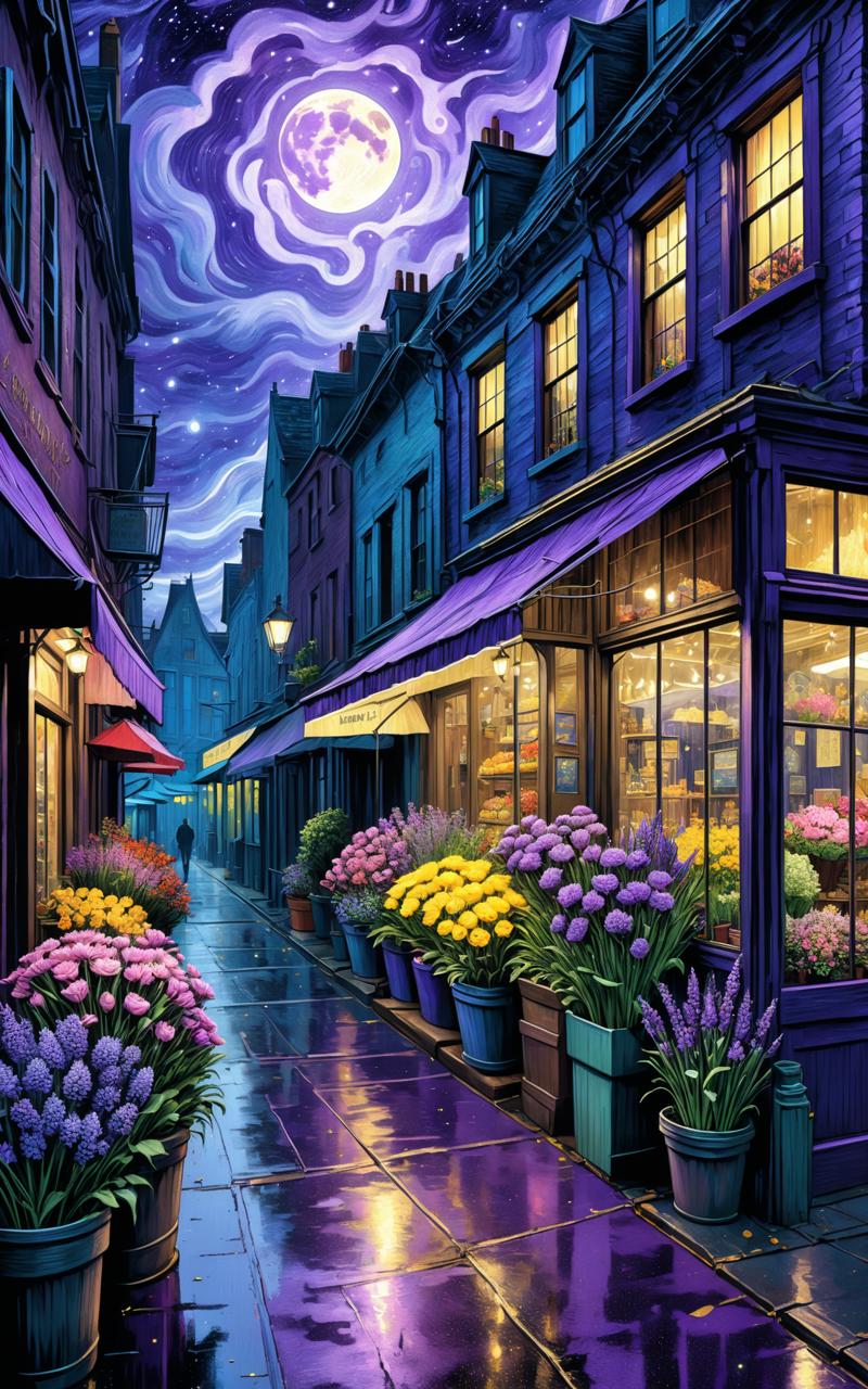 05984-1163640136-8k Scary haunted sinister creepy abandoned flower shop Street purple flowers soft watercolors painting illustration Colored penc.png